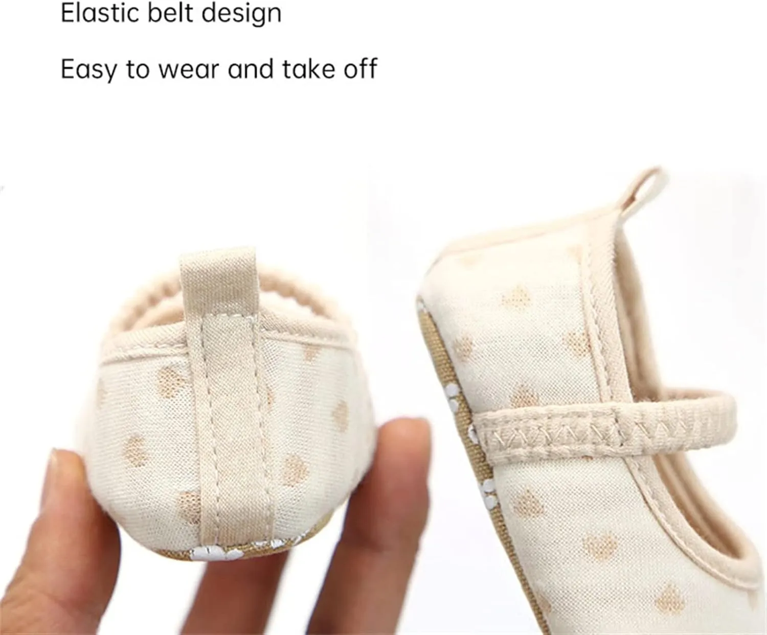Baby Girls Non Slip for Toddler First Walkers Soft Sole Cotton Shoes Sneaker Wedding Party Christmas 24 Month Boy Shoes