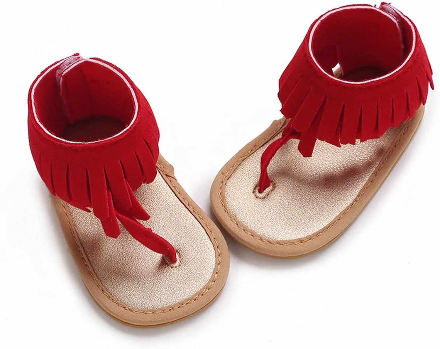 Baby Girls Sandals Soft Sole Infant Wedding Flat Shoes Summer Newborn First Walking Shoes