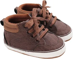 Baby Girls Shoes Toddler Boy Girl Mid to High Top Casual Shoes Soft Soled Toddler Shoes for 0 to Boys Sneaker