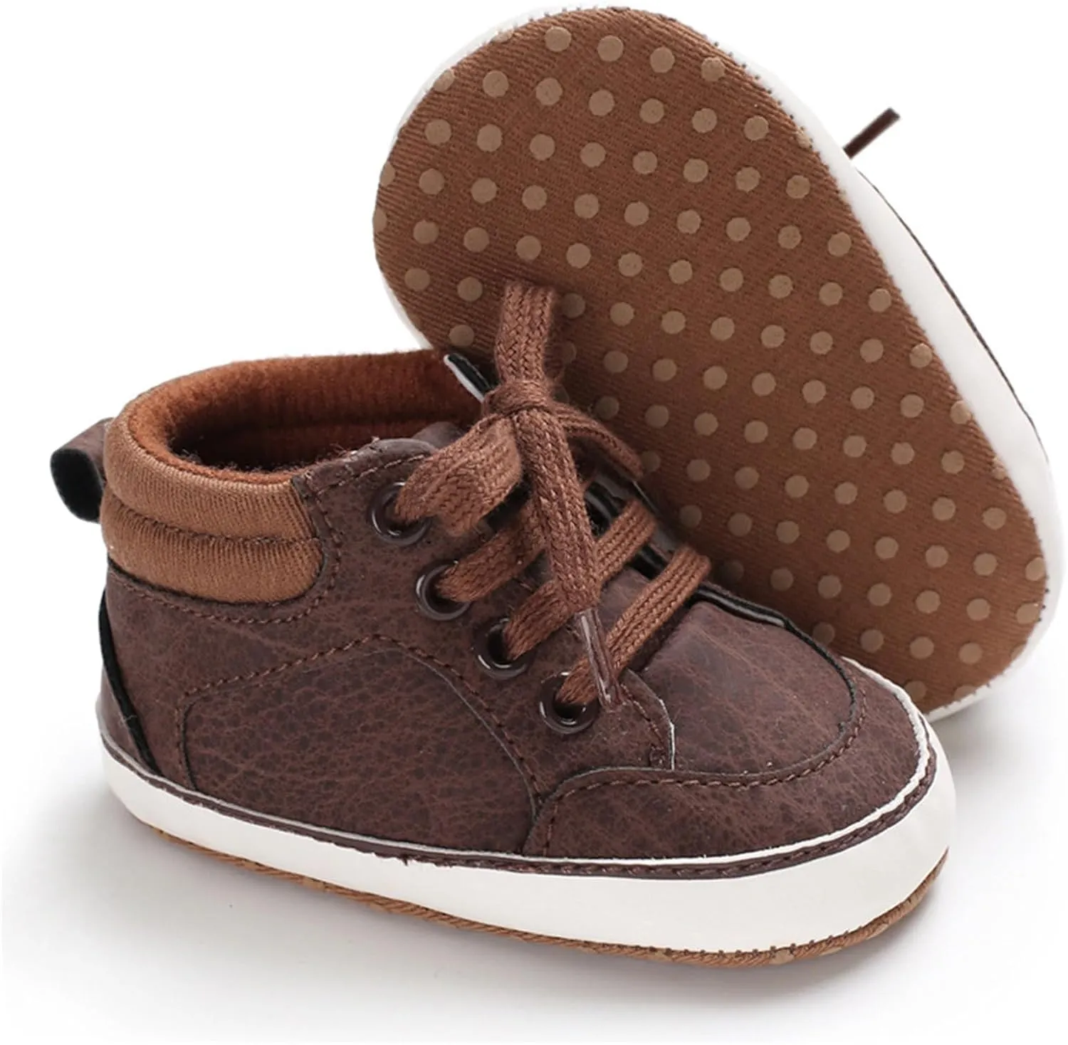 Baby Girls Shoes Toddler Boy Girl Mid to High Top Casual Shoes Soft Soled Toddler Shoes for 0 to Boys Sneaker