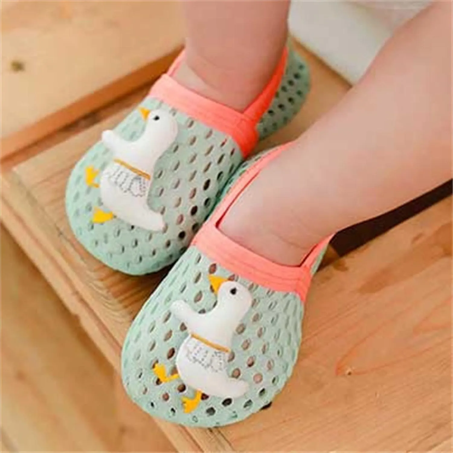 Baby Infant Shoe Boy Girl Sandals Cartoon Breathable Prewalker Soft Sole Flat Shoes Premium Summer (Blue, 3-4 Years)