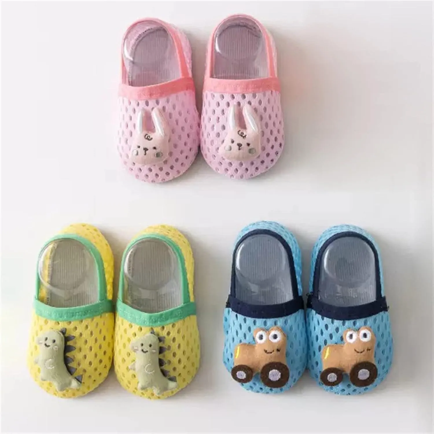 Baby Infant Shoe Boy Girl Sandals Cartoon Breathable Prewalker Soft Sole Flat Shoes Premium Summer (Blue, 3-4 Years)