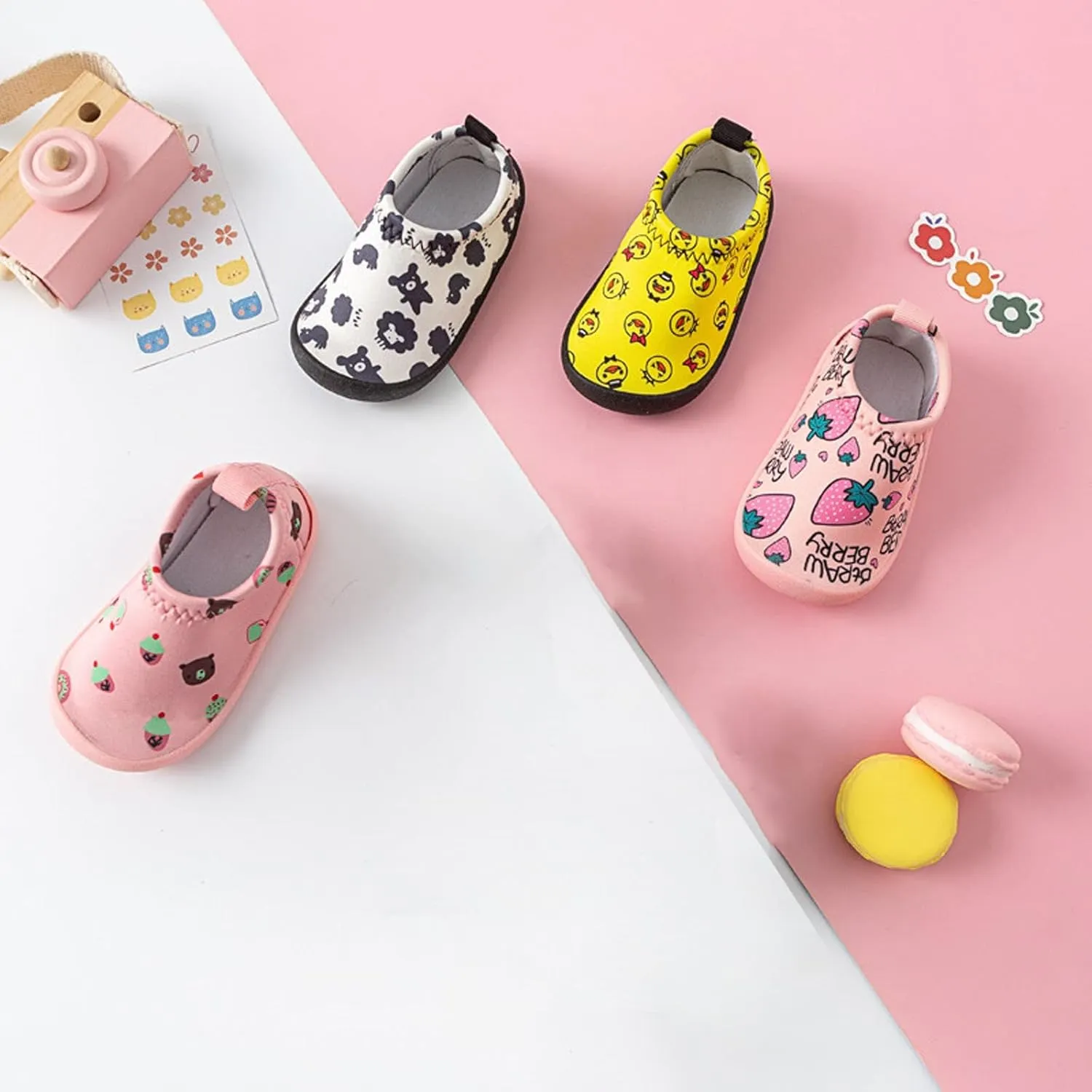 Baby Infant Shoes Soft Soles Ultra Light Soles Cloth Shoes for Children Young Children Cartoon Strike Rite Shoes Girls