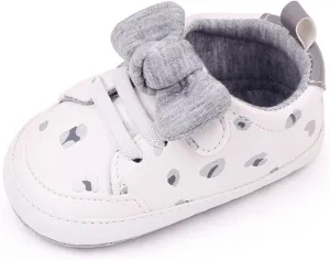 Baby Infant Sneakers Bow Open Toe Loafers Heart Shoes Cotton Soft Sole Non Slip First Walking Shoes Light Breathable
