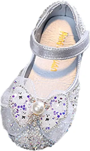 Baby Kids Princess Dress Fashion Autumn Toddler And Girls Casual Shoes Thick Sole Leather Shoes Leather Soft Closed Toe