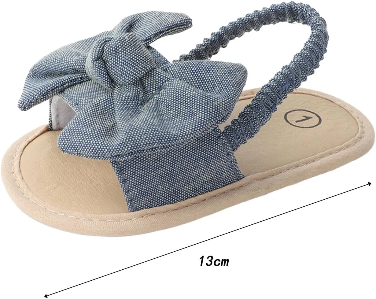 Baby Sandals, for 0-1 Years, Soft Sole Non-Slip Prewalker Casual Flat Sandals for Newborn