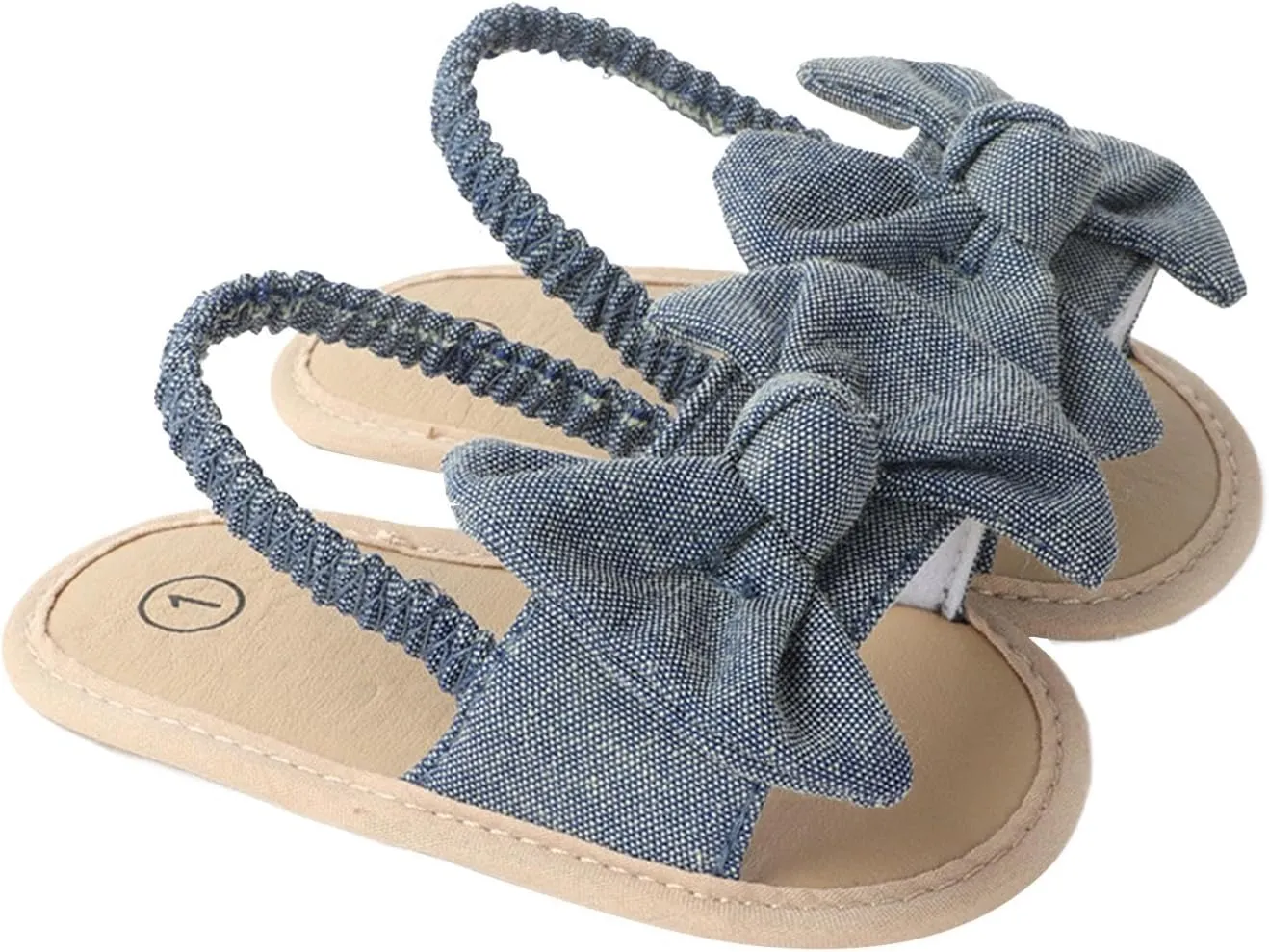 Baby Sandals, for 0-1 Years, Soft Sole Non-Slip Prewalker Casual Flat Sandals for Newborn