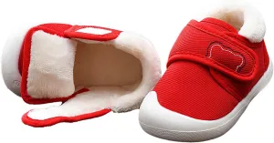 Baby Shoes Boys Girls Fall and Winter Soft Sole Non Slip Padded Cotton Shoes Lightweight Toddler Toddler Boys & Kids