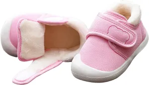 Baby Shoes Boys Girls Fall and Winter Soft Sole Non Slip Padded Cotton Shoes Lightweight Toddler Toddler Boys & Kids