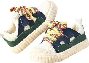 Baby Shoes Boys Girls Spring and Autumn Colorful Design Soft Bottom Toddler Shoes Non Slip Toddler Boys & Kids