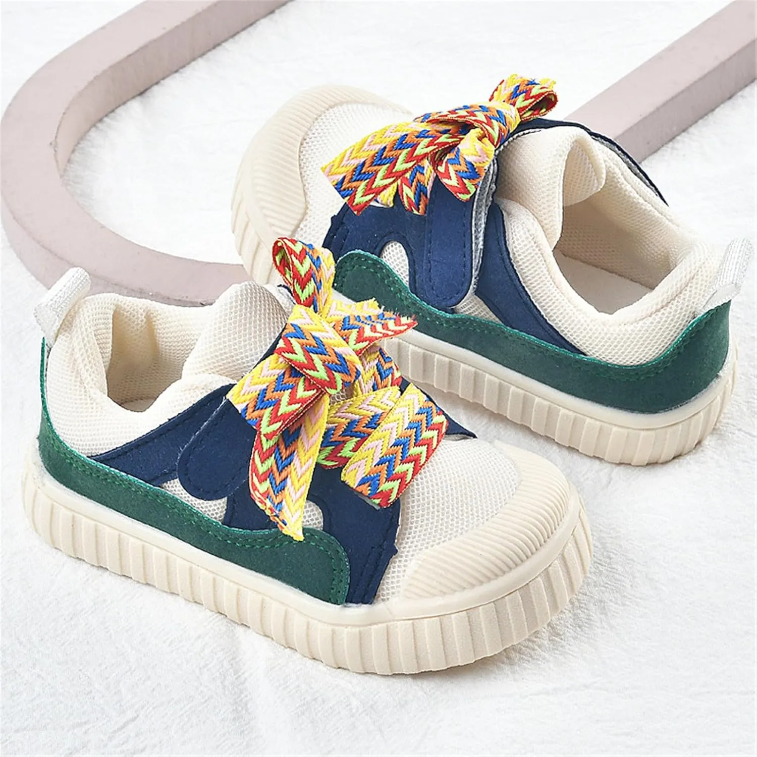Baby Shoes Boys Girls Spring and Autumn Colorful Design Soft Bottom Toddler Shoes Non Slip Toddler Boys & Kids