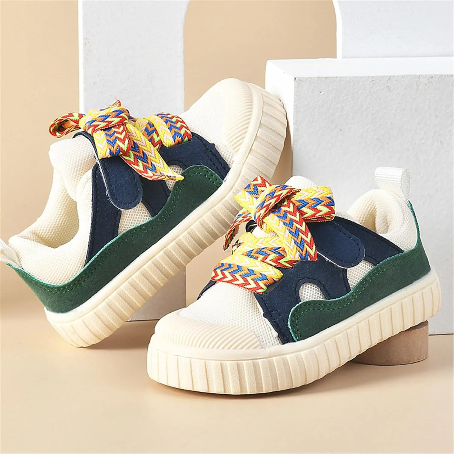 Baby Shoes Boys Girls Spring and Autumn Colorful Design Soft Bottom Toddler Shoes Non Slip Toddler Boys & Kids