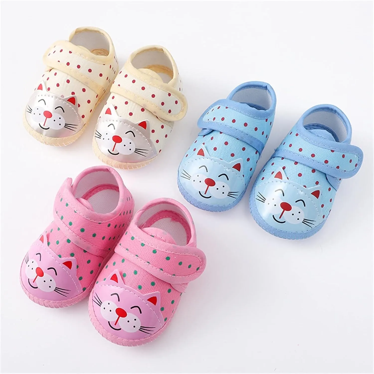 Baby Shoes Fashion Soft Sole Toddler Dress Cute Print Princess Shoes Toddler Shoes Breathable Soft Sole Loafers