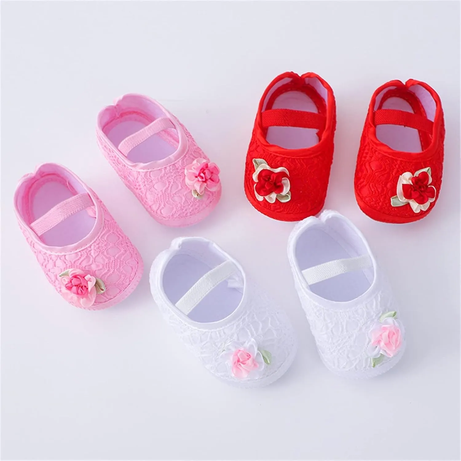 Baby Shoes Fashion Soft Sole Toddler Dress Flower Princess Shoes Toddler Shoes Kids Wear