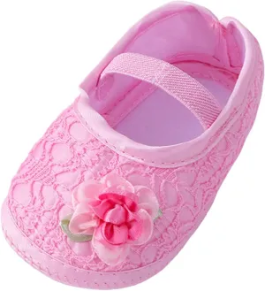 Baby Shoes Fashion Soft Sole Toddler Dress Flower Princess Shoes Toddler Shoes Kids Wear