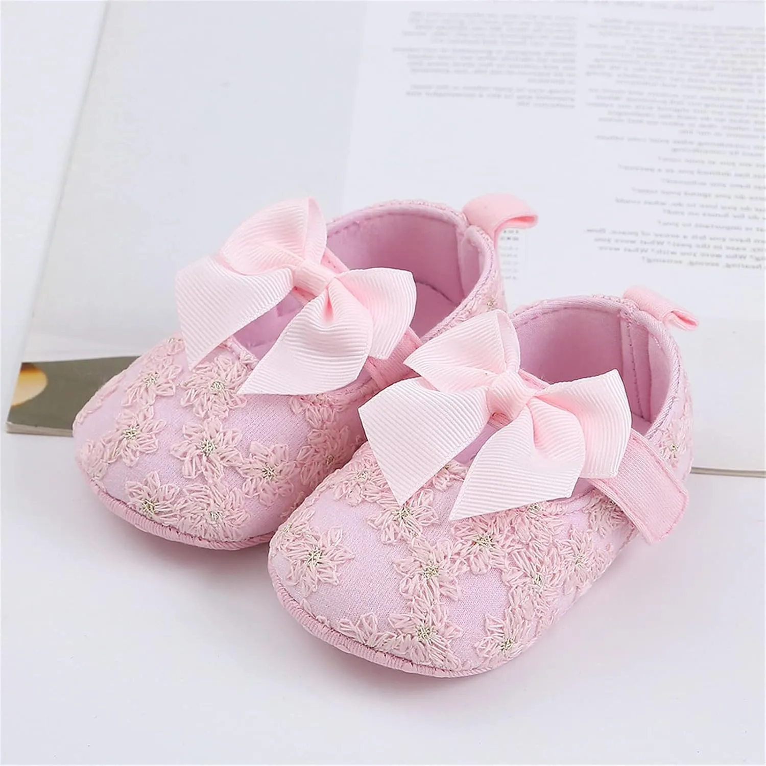 Baby Shoes Fashion Soft Sole Toddler Shoes Cute Bow Soft Sole Toddler Shoes Slip On Baby Shoes
