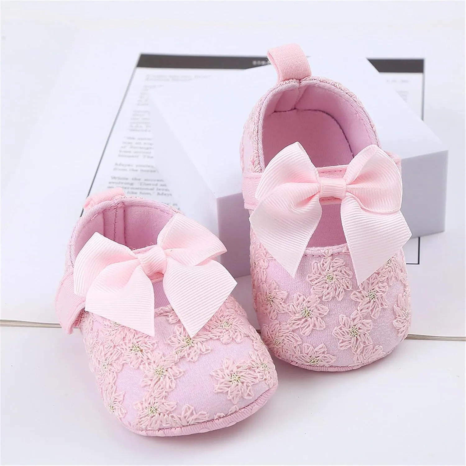 Baby Shoes Fashion Soft Sole Toddler Shoes Cute Bow Soft Sole Toddler Shoes Slip On Baby Shoes