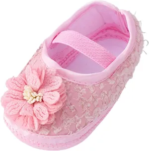 Baby Shoes Fashion Soft Sole Toddler Shoes Pearl Dress Flower Princess Shoes Toddler Shoes First alker Shoes