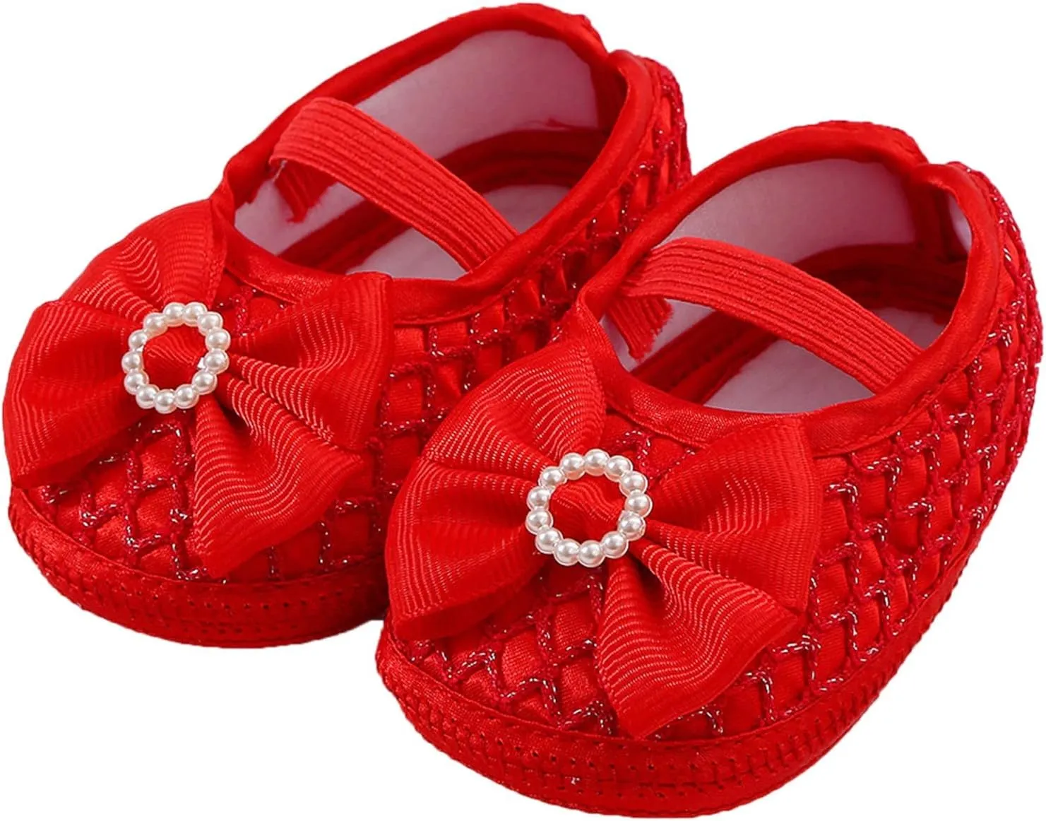 Baby Shoes Fashion Soft Sole Toddler Shoes Pearl Dress Flower Princess Shoes Toddler Shoes Infant Boy Dress Shoes