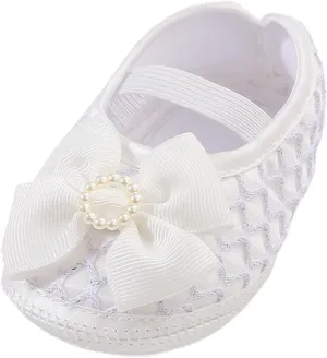 Baby Shoes Fashion Soft Sole Toddler Shoes Pearl Dress Flower Princess Shoes Toddler Shoes Infant Boy Dress Shoes
