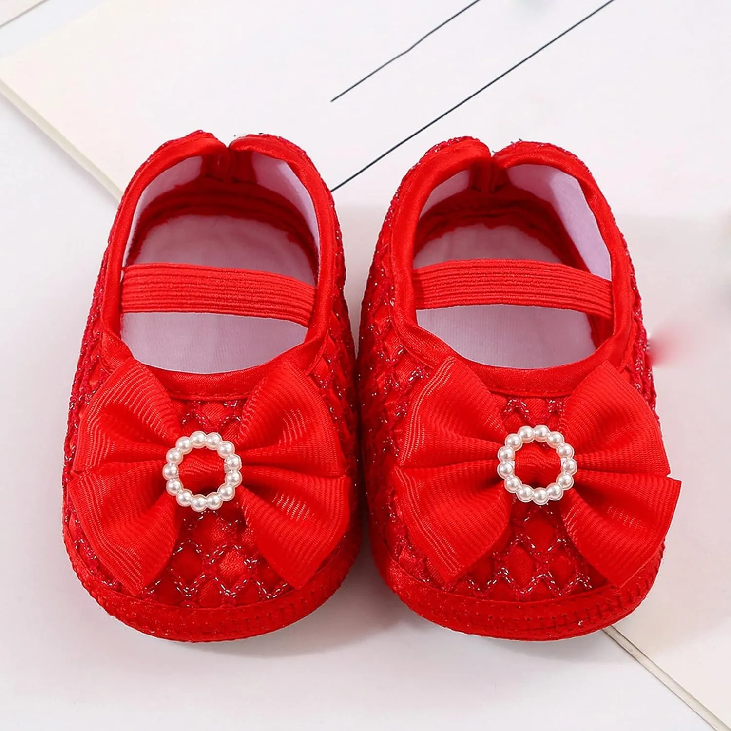 Baby Shoes Fashion Soft Sole Toddler Shoes Pearl Dress Flower Princess Shoes Toddler Shoes Infant Boy Dress Shoes