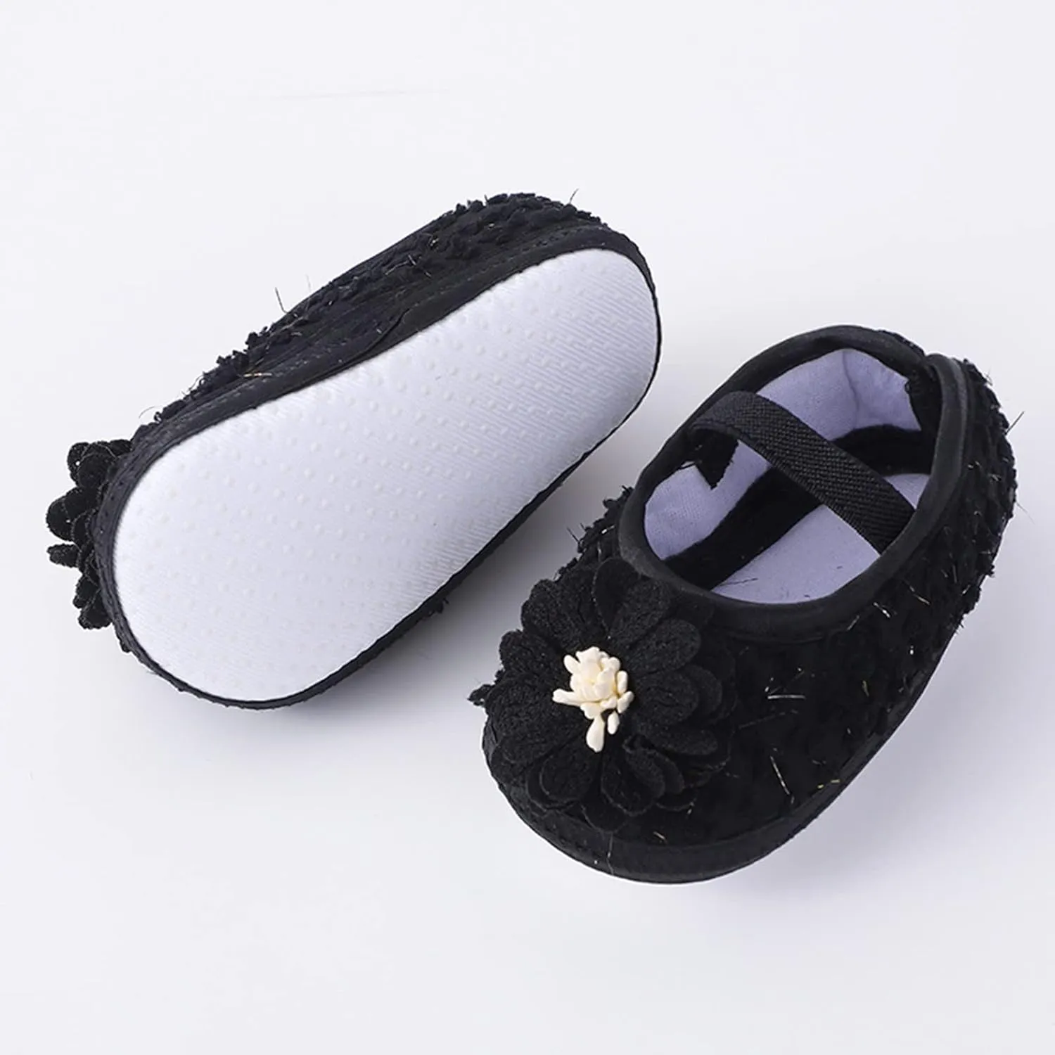 Baby Shoes Fashion Soft Sole Toddler Shoes Pearl Dress Flower Princess Shoes Toddler Shoes Toddler Girl Slip on