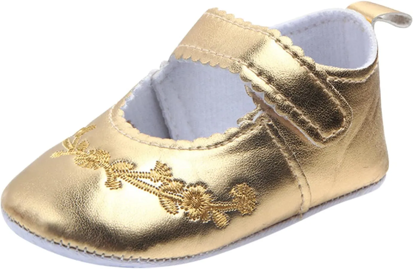 Baby Shoes Soft Bottom Toddler Shoes Embroidered Princess Shoes Girls Shoes Soft Walking Toddler Shoes Baby
