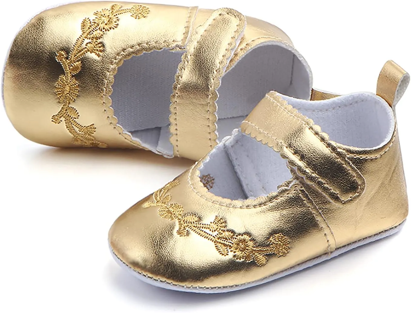 Baby Shoes Soft Bottom Toddler Shoes Embroidered Princess Shoes Girls Shoes Soft Walking Toddler Shoes Baby