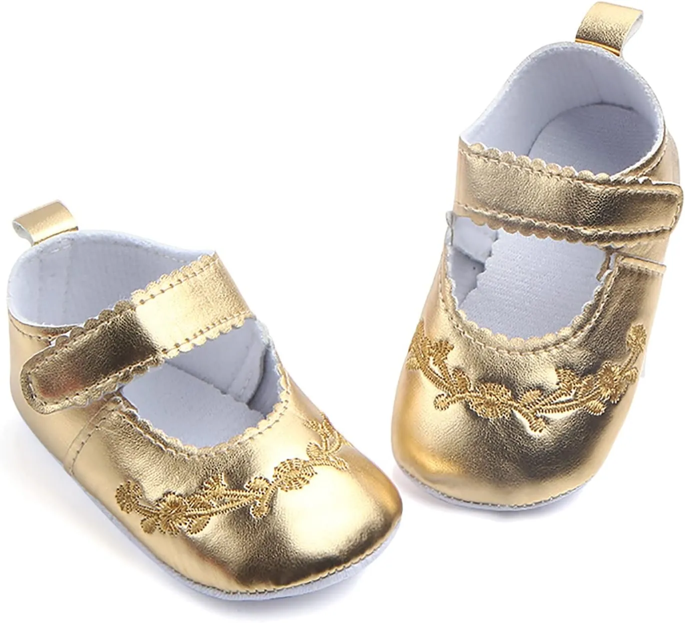 Baby Shoes Soft Bottom Toddler Shoes Embroidered Princess Shoes Girls Shoes Soft Walking Toddler Shoes Baby
