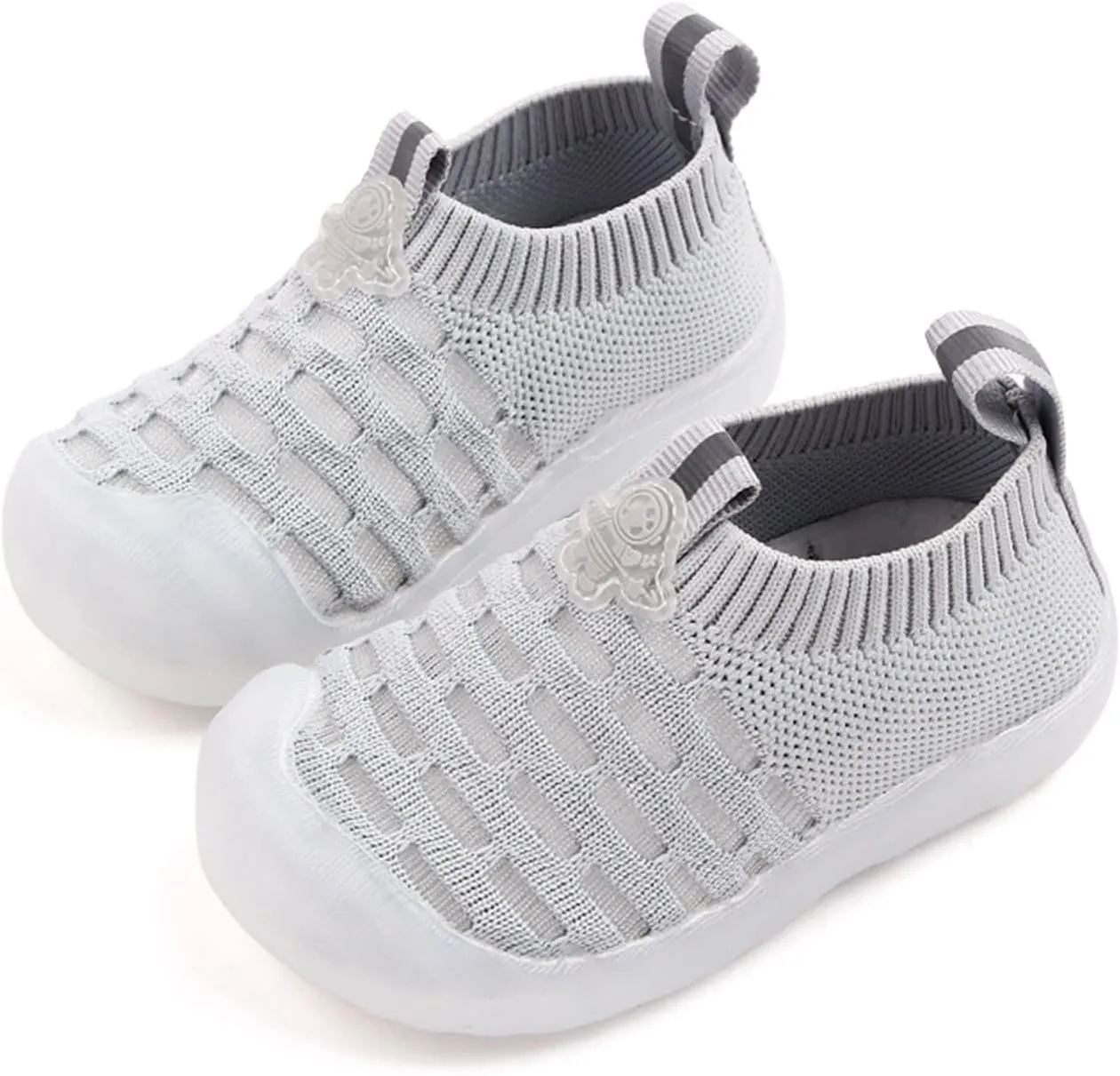 Baby Single Shoes Girls Leisure Shoes Mesh Shoes Breathable Soft Sole Sport Shoes Socks Outdoor Shoes