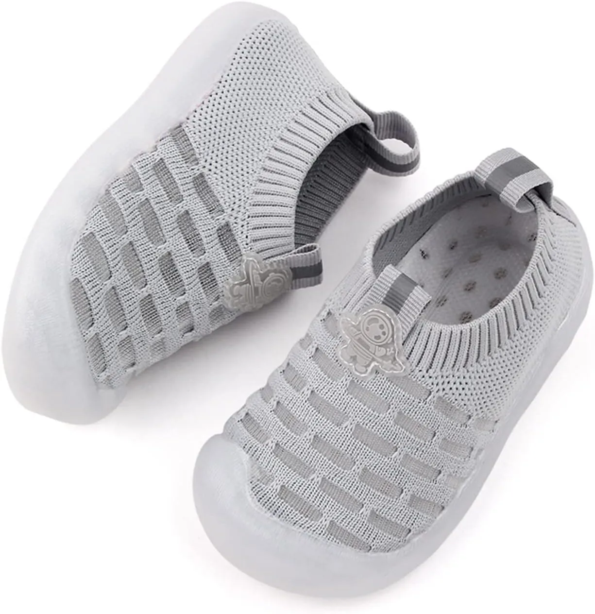 Baby Single Shoes Girls Leisure Shoes Mesh Shoes Breathable Soft Sole Sport Shoes Socks Outdoor Shoes