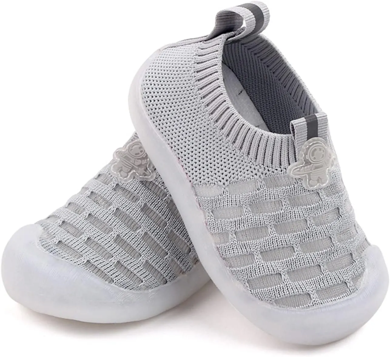 Baby Single Shoes Girls Leisure Shoes Mesh Shoes Breathable Soft Sole Sport Shoes Socks Outdoor Shoes