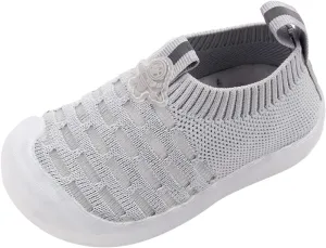 Baby Single Shoes Girls Leisure Shoes Mesh Shoes Breathable Soft Sole Sport Shoes Socks Outdoor Shoes