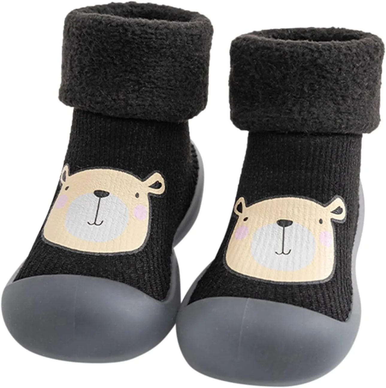 Baby Sneaker Baby Sole Soft Girls Stocking Shoes Boys Toddler Solid Socks Slipper Little Girls Casual Shoes