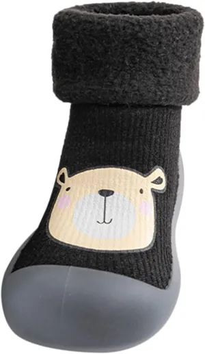 Baby Sneaker Baby Sole Soft Girls Stocking Shoes Boys Toddler Solid Socks Slipper Little Girls Casual Shoes