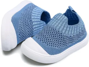 Baby Sneakers Toddler First-Walking Breathable Mesh Shoes Boys Girls Breathable Mesh Sneakers Lightweight Non-Slip Walking Infant Shoes