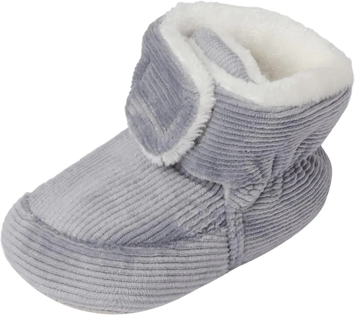 Baby Sock Shoes Soft Warm Shoes First Cotton Boys Girls Boots Baby Infant Plush Snow Baby Non-Slip Rubber Sole