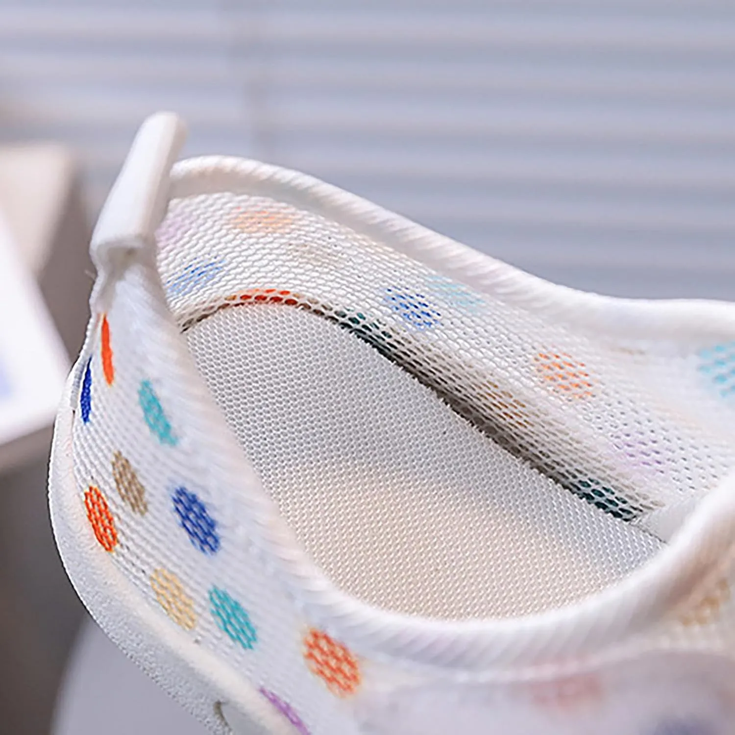 Baby Sock Shoes Summer New Hollowed Breathable Mesh Shoes Boys Baotou Anti Kick Sandals Soft Anti-Slip Sole PU Shoes