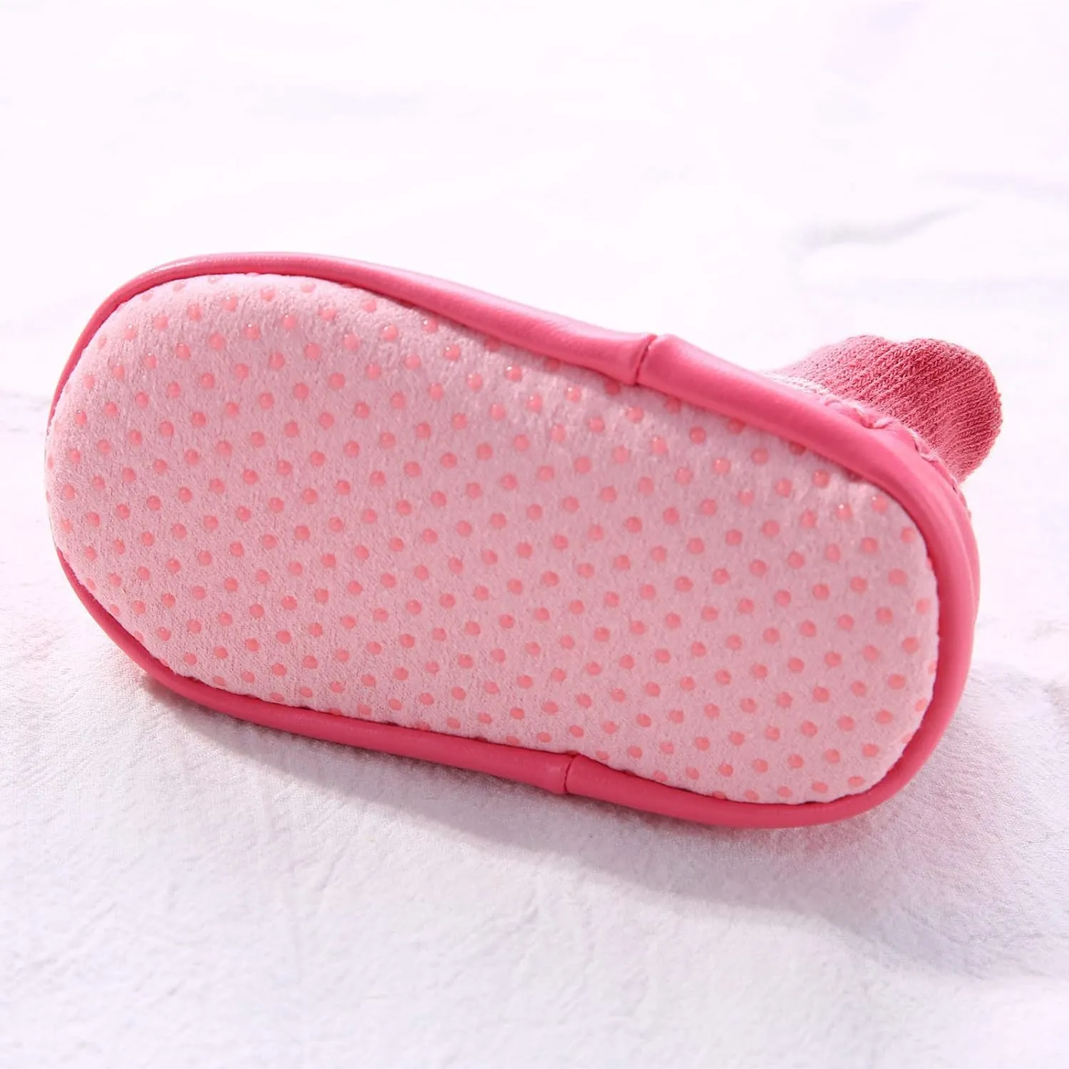 Baby Sock Shoes Toddler Cute Soft Rubber Sole Non Slip Floor Slipper for Boys Girls First Walking Soft Sole Sneakers