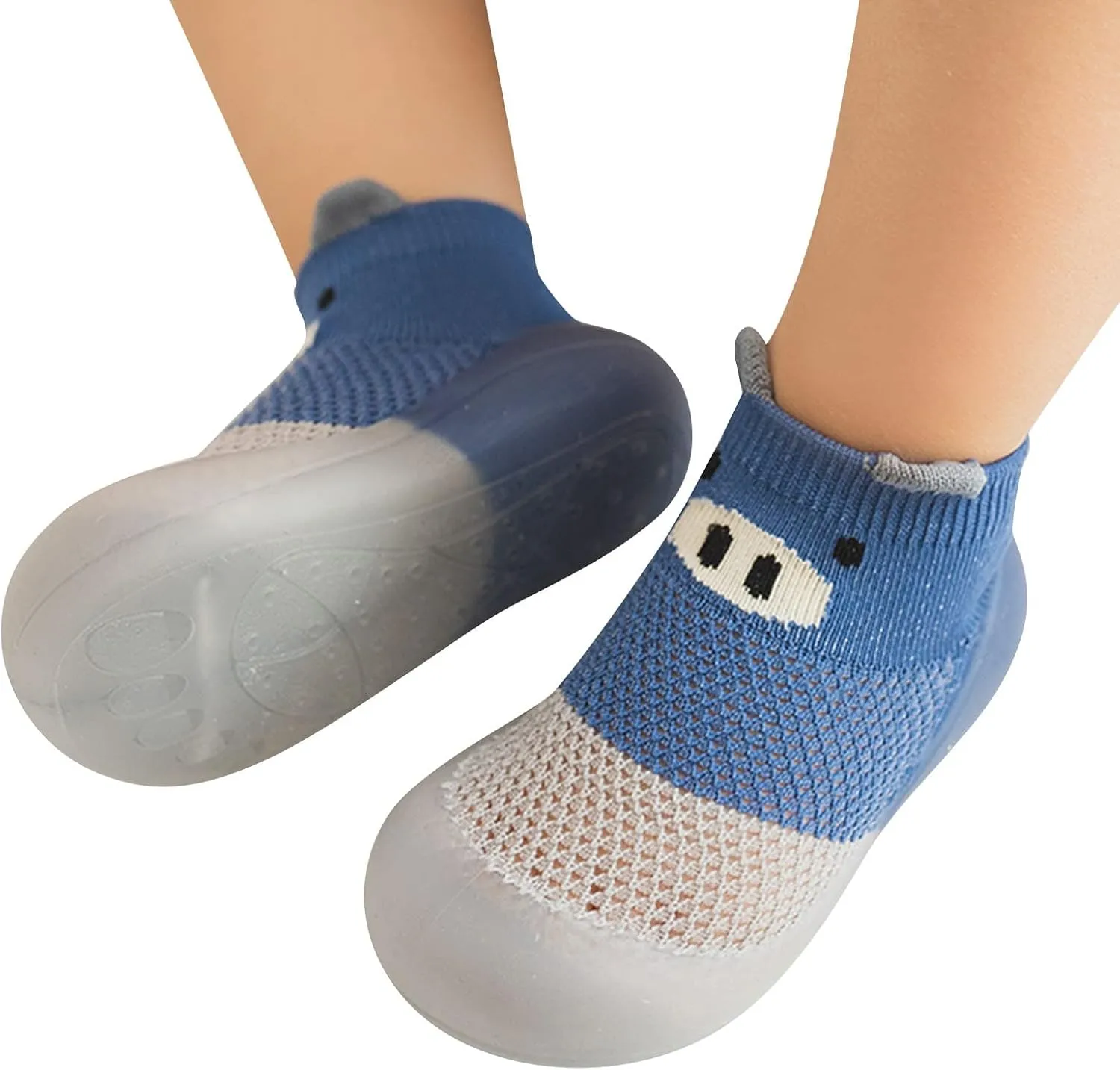 Baby Sock Shoes Toddler Cute Soft Rubber Sole Non Slip Floor Slipper for Boys Girls First Walking