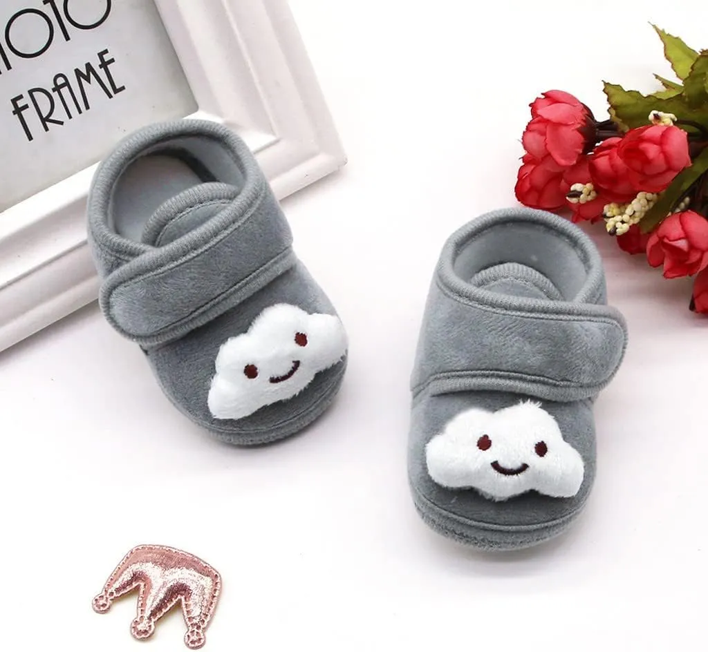 Baby Soft Sole Infant Boots Baby Plush Cotton Shoes Toddler Warm Winter Plush Shoes Little Girl Shoes