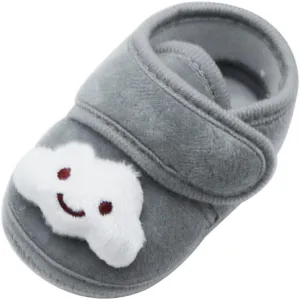 Baby Soft Sole Infant Boots Baby Plush Cotton Shoes Toddler Warm Winter Plush Shoes Little Girl Shoes