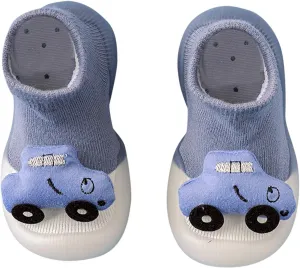 Baby Toddler Floor Socks Shoes Soft Bottom Non Slip Cartoon Pattern Baby Casual Shoes Girls Shoes Size 3