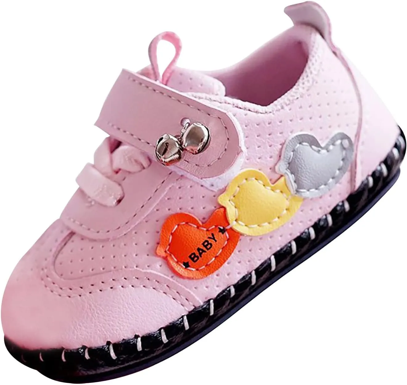 Baby Toddler Sandals Infant Girls Boys Shoes Mesh Outdoor First Walkers Soft Sole Flat Shoes Summer Crib (RD2, 5 Infant)