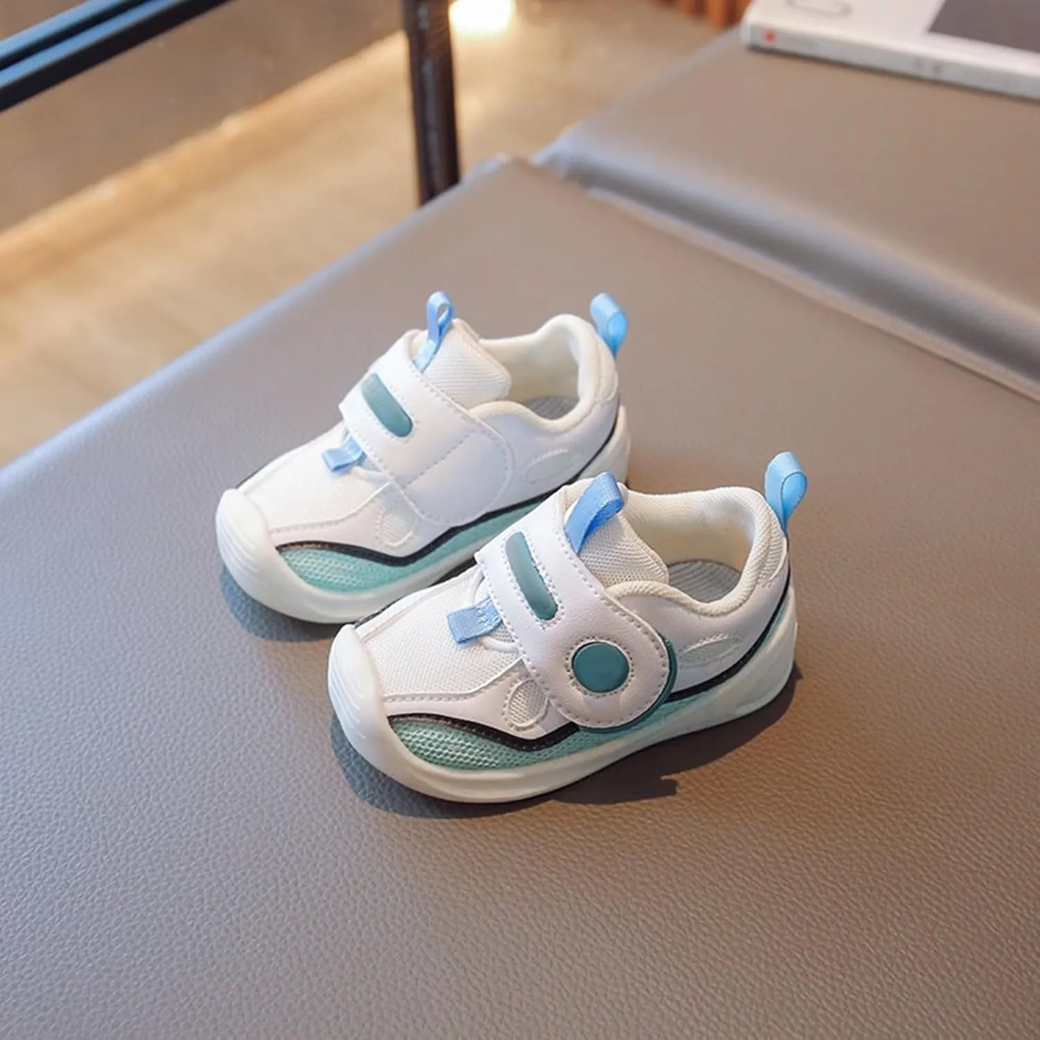 Baby Trainers Toddler Girls Boys Lightweight Breathable Sneakers Non Slip Soft Sole First Walking Shoes for Infant