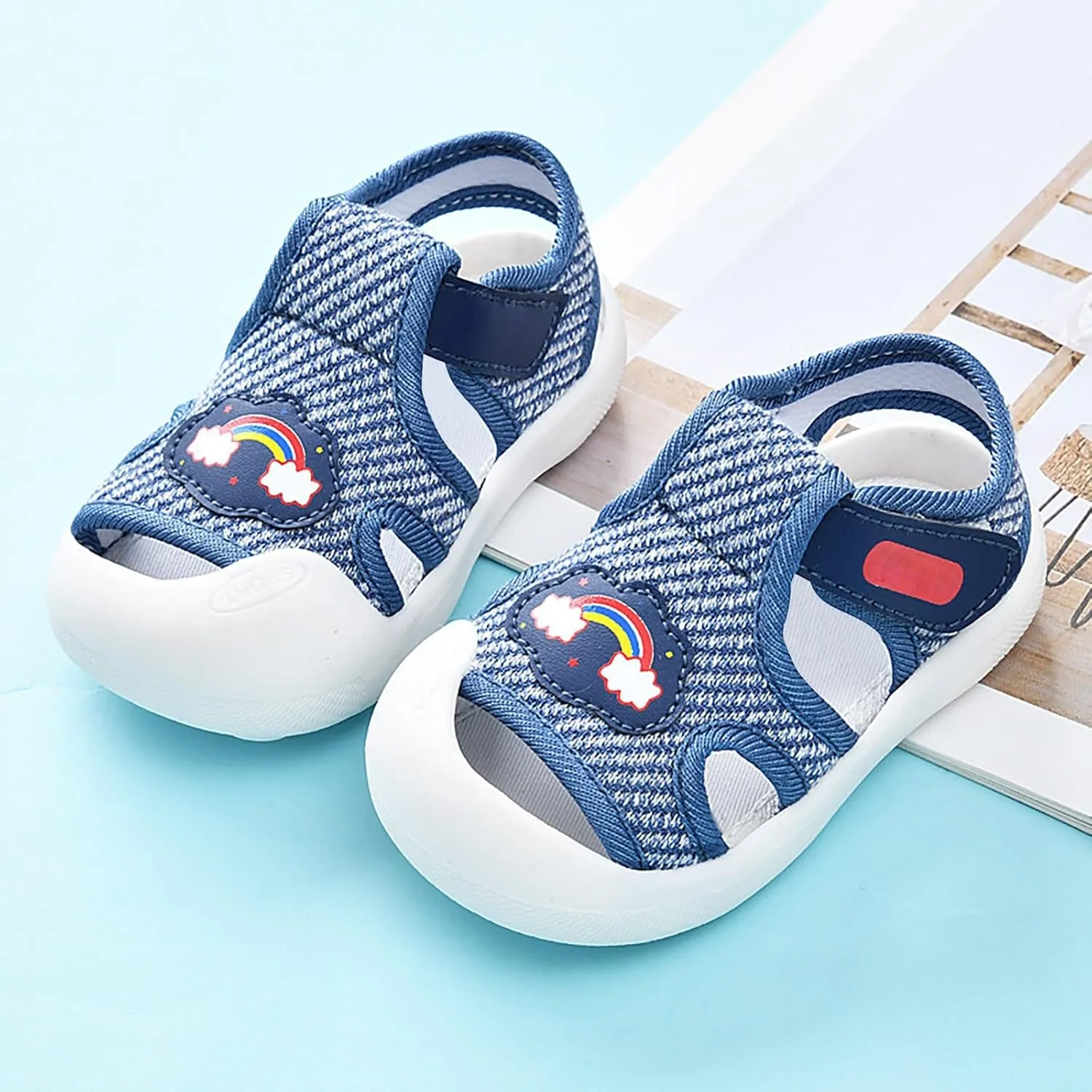 Baby Walking Summer Shoes Anti Kick Breathable Wear Infant Sandals Premium Soft Anti-Slip Rubber Sole Infant Indoor Shoe