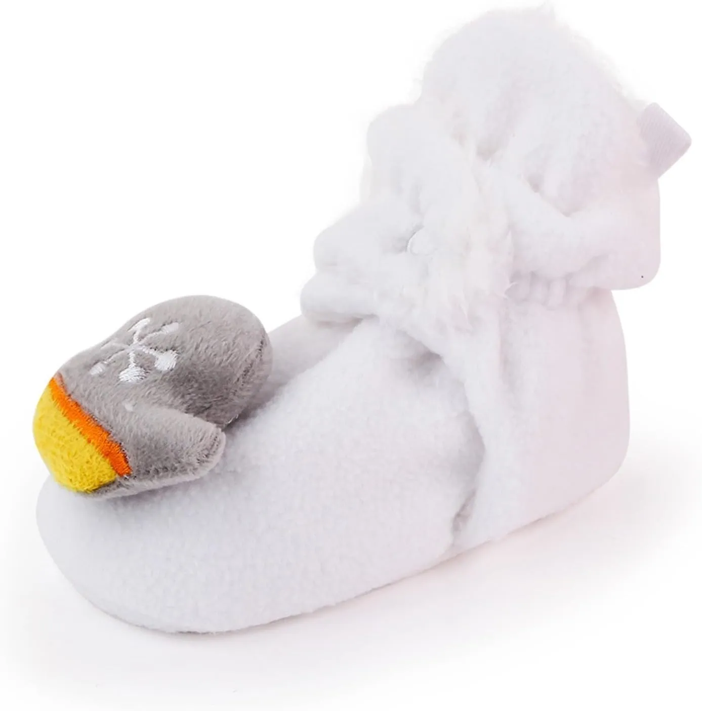 Baby Winter Shoes Infant Christmas Booties Soft Baby Santa Winter Warm Slippers Fur Lined Snow Boots Kids Shoes
