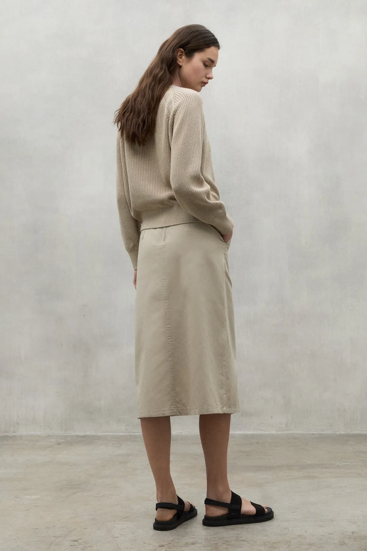 Beige Shiro Skirt