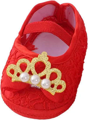 Big Kids Moccasins Baby Shoes Fashion Soft Sole Toddler Shoes Pearl Dress Flower Princess Shoes Girls Winter Slippers