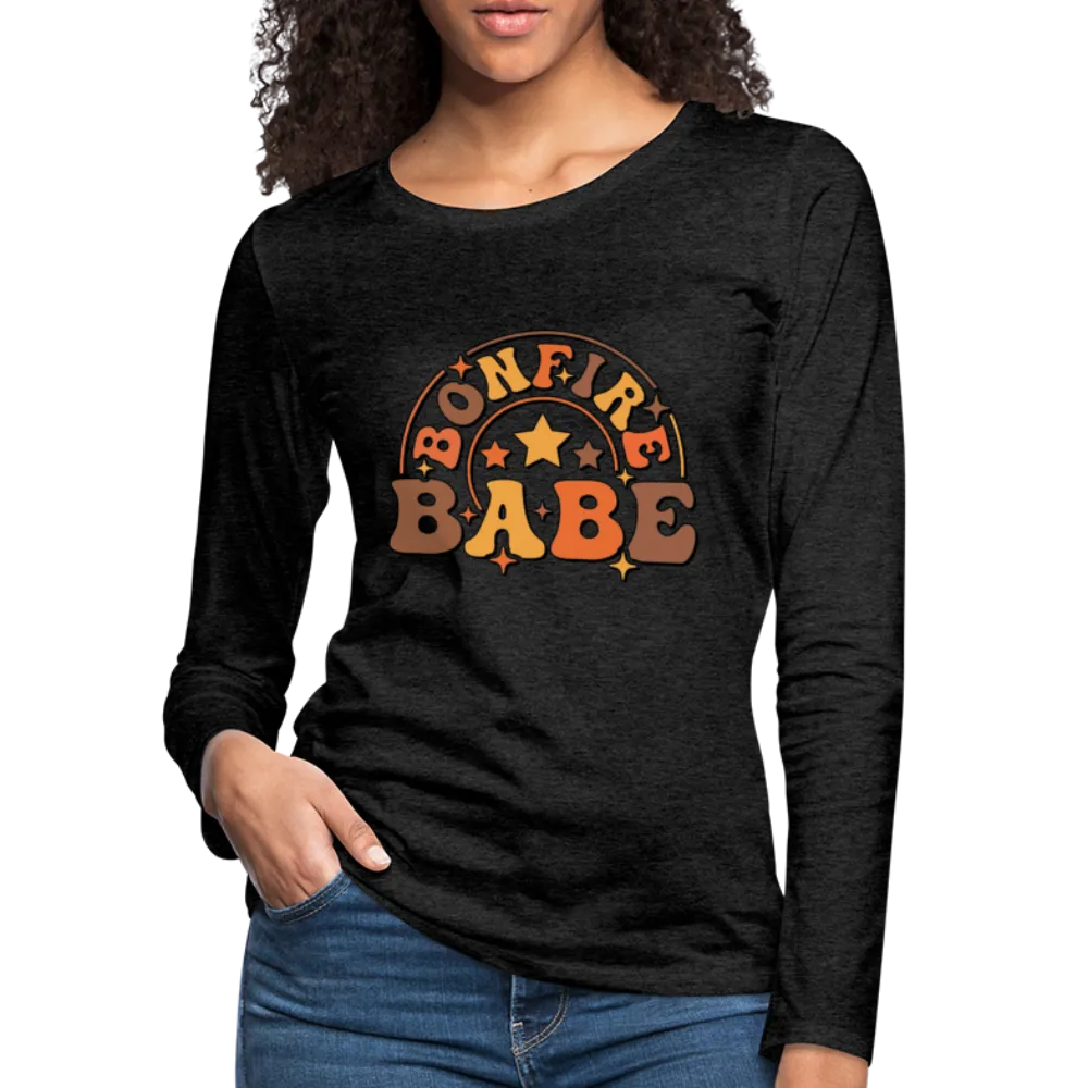 Bonfire Babe : Women's Premium Long Sleeve T-Shirt